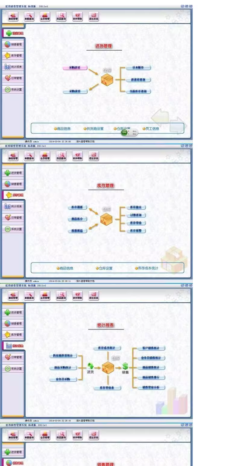 Système de gestion des ventes pharmaceutiques pos Caisse GSP certifié pharmacie / pharmacie / logiciel dimportation et de dépôt de médicaments(图1)